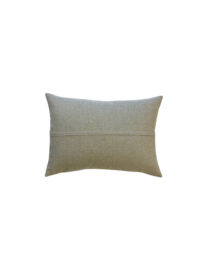 Esme | Woven Cotton Pillow Cover with Top-Stitched Detail