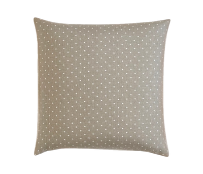 Dottie | Polka Dot Washed Linen Pillow Cover