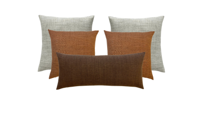 Carlo | Dark Brown Handwoven Cotton Pillow Cover